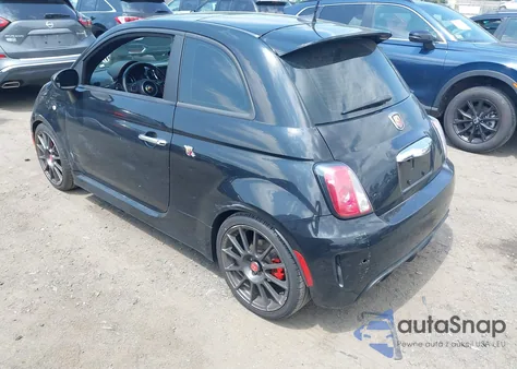 2016 Fiat 500 Abarth from USA, damaged, VIN 3C3CFFFH5GT170500